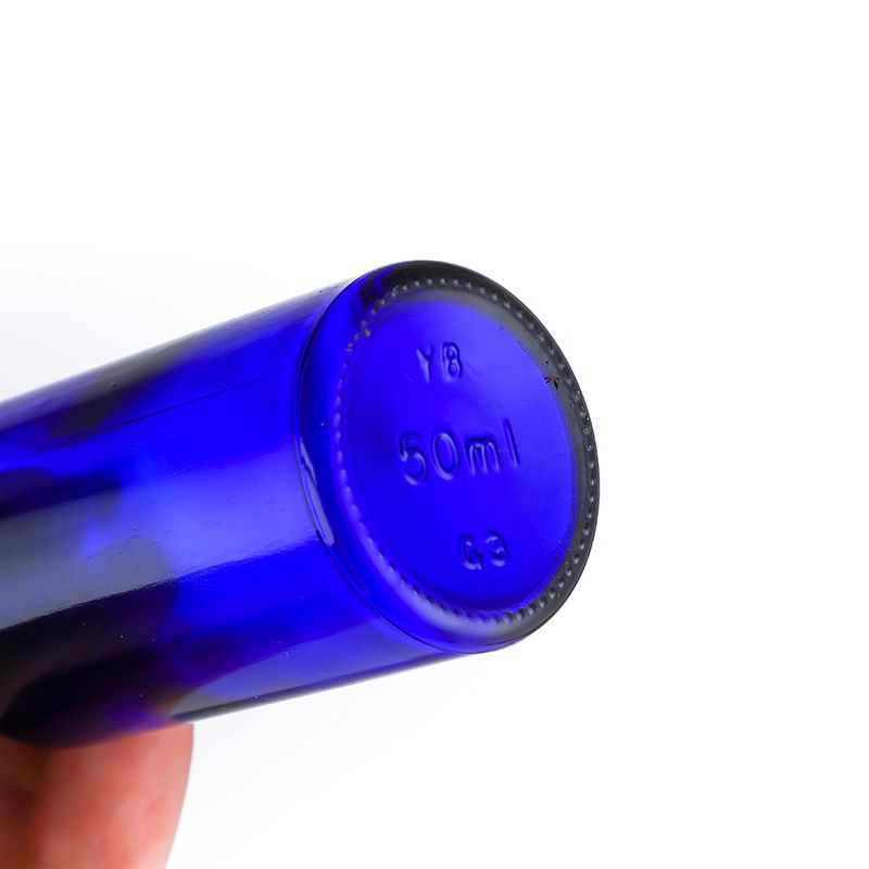 glass cosmetic bottle